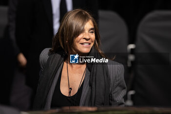 2024-09-20 - Carine Roitfeld attends the Gucci Women's Spring Summer 2025 Fashion Show during the Milan Fashion Week Womenswear Spring/Summer 2025 at Triennale di Milano on September 20, 2024 in Milan, Italy. ©Photo: Cinzia Camela - GUCCI - ARRIVALS - WOMEN'S SPRING SUMMER 2025 FASHION SHOW  - NEWS - FASHION