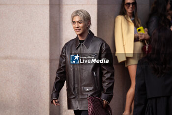 2024-09-20 - Yamato leaves the Gucci Women's Spring Summer 2025 Fashion Show during the Milan Fashion Week Womenswear Spring/Summer 2025 at Triennale di Milano on September 20, 2024 in Milan, Italy. ©Photo: Cinzia Camela - GUCCI - ARRIVALS - WOMEN'S SPRING SUMMER 2025 FASHION SHOW  - NEWS - FASHION