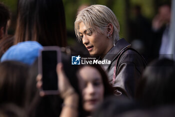 2024-09-20 - Yamato leaves the Gucci Women's Spring Summer 2025 Fashion Show during the Milan Fashion Week Womenswear Spring/Summer 2025 at Triennale di Milano on September 20, 2024 in Milan, Italy. ©Photo: Cinzia Camela - GUCCI - ARRIVALS - WOMEN'S SPRING SUMMER 2025 FASHION SHOW  - NEWS - FASHION