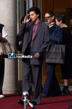 2024-09-20 - Gulf attends the Gucci Women's Spring Summer 2025 Fashion Show during the Milan Fashion Week Womenswear Spring/Summer 2025 at Triennale di Milano on September 20, 2024 in Milan, Italy. ©Photo: Cinzia Camela - GUCCI - ARRIVALS - WOMEN'S SPRING SUMMER 2025 FASHION SHOW  - NEWS - FASHION