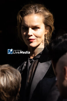 2024-09-21 - Eva Herzigova arrives at the Dolce & Gabbana fashion show during the Milan Womenswear Spring/Summer 2025 on September 21, 2024 in Milan, Italy. ©Photo: Cinzia Camela. - DOLCE & GABBANA - ARRIVALS - MILAN FASHION WEEK - WOMENSWEAR SPRING/SUMMER 2025 - NEWS - FASHION