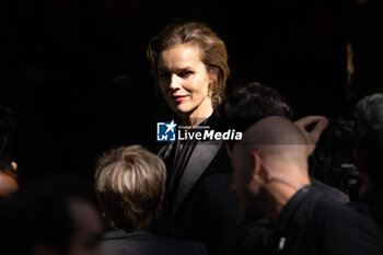 2024-09-21 - Eva Herzigova arrives at the Dolce & Gabbana fashion show during the Milan Womenswear Spring/Summer 2025 on September 21, 2024 in Milan, Italy. ©Photo: Cinzia Camela. - DOLCE & GABBANA - ARRIVALS - MILAN FASHION WEEK - WOMENSWEAR SPRING/SUMMER 2025 - NEWS - FASHION