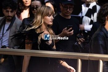 2024-09-21 - Victoria De Angelis arrives at the Dolce & Gabbana fashion show during the Milan Womenswear Spring/Summer 2025 on September 21, 2024 in Milan, Italy. ©Photo: Cinzia Camela. - DOLCE & GABBANA - ARRIVALS - MILAN FASHION WEEK - WOMENSWEAR SPRING/SUMMER 2025 - NEWS - FASHION