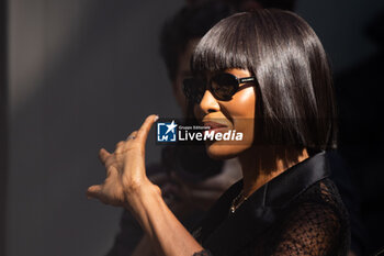 2024-09-21 - Naomi Campbell arrives at the Dolce & Gabbana fashion show during the Milan Womenswear Spring/Summer 2025 on September 21, 2024 in Milan, Italy. ©Photo: Cinzia Camela. - DOLCE & GABBANA - ARRIVALS - MILAN FASHION WEEK - WOMENSWEAR SPRING/SUMMER 2025 - NEWS - FASHION