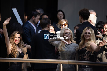 2024-09-21 - Sara Barrocas, Irina Barrocas and Michelle Barrocas arrive at the Dolce & Gabbana fashion show during the Milan Womenswear Spring/Summer 2025 on September 21, 2024 in Milan, Italy. ©Photo: Cinzia Camela. - DOLCE & GABBANA - ARRIVALS - MILAN FASHION WEEK - WOMENSWEAR SPRING/SUMMER 2025 - NEWS - FASHION