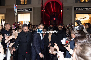 2024-09-21 - Choi San is seen departing the Dolce & Gabbana after party on September 21, 2024, in Milan, Italy. ©Photo: Cinzia Camela. - DOLCE & GABBANA AFTER PARTY AT MARTINI BAR - NEWS - FASHION