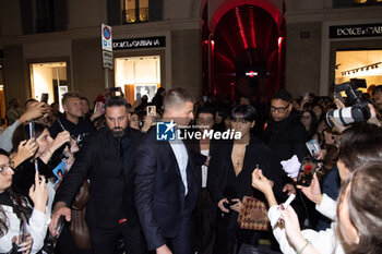 2024-09-21 - Choi San is seen departing the Dolce & Gabbana after party on September 21, 2024, in Milan, Italy. ©Photo: Cinzia Camela. - DOLCE & GABBANA AFTER PARTY AT MARTINI BAR - NEWS - FASHION