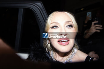 2024-09-21 - Madonna is seen departing the Dolce & Gabbana after party on September 21, 2024, in Milan, Italy. ©Photo: Cinzia Camela. - DOLCE & GABBANA AFTER PARTY AT MARTINI BAR - NEWS - FASHION