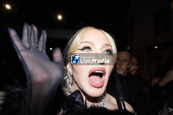 2024-09-21 - Madonna is seen departing the Dolce & Gabbana after party on September 21, 2024, in Milan, Italy. ©Photo: Cinzia Camela. - DOLCE & GABBANA AFTER PARTY AT MARTINI BAR - NEWS - FASHION