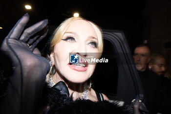 2024-09-21 - Madonna is seen departing the Dolce & Gabbana after party on September 21, 2024, in Milan, Italy. ©Photo: Cinzia Camela. - DOLCE & GABBANA AFTER PARTY AT MARTINI BAR - NEWS - FASHION