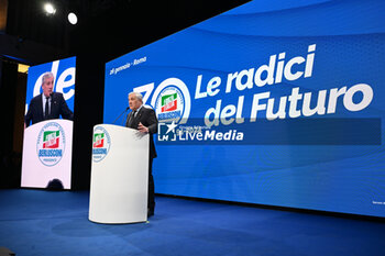 2024-01-26 - Antonio Tajani during the event “30 years of Forza Italia, the Roots of the Future”, 26 January 2024, Salone delle Fontane, Rome, Italy. - 30 ANNI DI FORZA ITALIA, LE RADICI DEL FUTURO - NEWS - POLITICS
