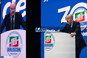 2024-01-26 - Giovanni Orsina during the event “30 years of Forza Italia, the Roots of the Future”, 26 January 2024, Salone delle Fontane, Rome, Italy. - 30 ANNI DI FORZA ITALIA, LE RADICI DEL FUTURO - NEWS - POLITICS