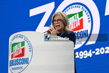 2024-01-26 - Rita Dalla Chiesa during the event “30 years of Forza Italia, the Roots of the Future”, 26 January 2024, Salone delle Fontane, Rome, Italy. - 30 ANNI DI FORZA ITALIA, LE RADICI DEL FUTURO - NEWS - POLITICS