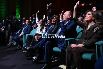 2024-02-24 - The Vote during the National Congress Forza Italia on 24 February 2024 at the Palazzo dei Congressi in Rome, Italy. -  NATIONAL CONGRESS FORZA ITALIA - NEWS - POLITICS