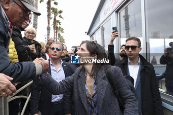 2024-03-22 - The head of Italian Democratic Party Elly Schlein visits Messina to meet local associations against the building of the bridge on the Messina’s Strait - NO AL PROGETTO DI PONTE DI SALVINI_ELLY SCHLEIN - NEWS - POLITICS