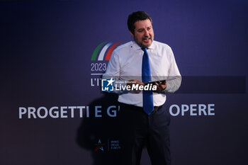 L'Italia dei si, Minister of Infrastructure and Transport Matteo Salvini in Naples - NEWS - POLITICA