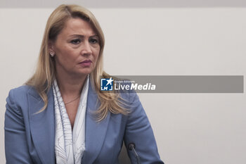 2024-05-02 - Giuseppina Castiello, known as Pina, is an Italian politician and Undersecretary of State for Relations with Parliament in the Meloni government during the presentation of the party leaga candidates in naples for the european elections 2024 - PRESENTATION OF THE PARTY LEAGA CANDIDATES IN NAPLES FOR THE EUROPEAN ELECTIONS 2024 - NEWS - POLITICS