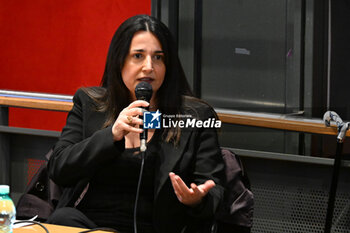 2024-05-06 - Emanuela Corda candidate for Mayor of Cagliari. Photo Gianluca Zuddas/LiveMedia. - MEETING OF CANDIDATES FOR MAYOR OF CAGLIARI - NEWS - POLITICS