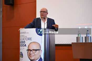 2024-05-16 - Salvatore Deidda. Photo Gianluca Zuddas/LiveMedia. - SALVATORE DEIDDA'S EUROPEAN PARLIAMENT CANDIDACY PRESENTATION - NEWS - POLITICS