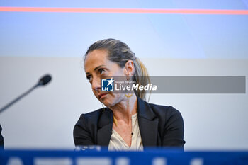 2024-05-16 - Arianna Meloni. Photo Gianluca Zuddas/LiveMedia. - SALVATORE DEIDDA'S EUROPEAN PARLIAMENT CANDIDACY PRESENTATION - NEWS - POLITICS