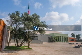 2024-05-28 - inauguration of the 'Centro Pino Daniele' sports centre in Caivano, 300 metres from the Parco Verde, opening the sports facilities of the former Delphinia centre to the city. The 5-hectare sports centre will not only return the swimming pool to the city but will also have equipment for 44 sports disciplines, with 20 fields and playgrounds. The project involved Sport and Health, the Army and the Fiamme Oro of the State Police. A 500-seat theatre and an amphitheatre for 1,000 people will also be built. The urban park will be named after Rosario Livatino. - PRIME MINISTER GIORGIA MELONI IN CAIVANO - NEWS - POLITICS