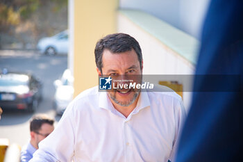 2024-05-30 - Matteo Salvini at Catanzaro European elections rally - MATTEO SALVINI EUROPEAN ELECTIONS RALLY AT CATANZARO - NEWS - POLITICS