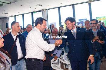 2024-05-30 - Matteo Salvini at Catanzaro European elections rally - MATTEO SALVINI EUROPEAN ELECTIONS RALLY AT CATANZARO - NEWS - POLITICS