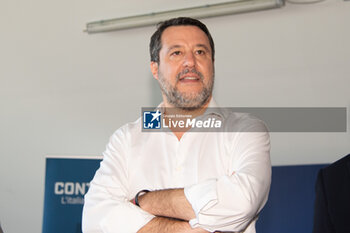 2024-05-30 - Matteo Salvini at Catanzaro European elections rally - MATTEO SALVINI EUROPEAN ELECTIONS RALLY AT CATANZARO - NEWS - POLITICS