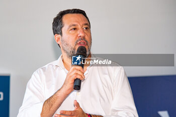 2024-05-30 - Matteo Salvini at Catanzaro European elections rally - MATTEO SALVINI EUROPEAN ELECTIONS RALLY AT CATANZARO - NEWS - POLITICS