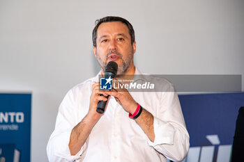 2024-05-30 - Matteo Salvini at Catanzaro European elections rally - MATTEO SALVINI EUROPEAN ELECTIONS RALLY AT CATANZARO - NEWS - POLITICS