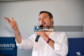 2024-05-30 - Matteo Salvini at Catanzaro European elections rally - MATTEO SALVINI EUROPEAN ELECTIONS RALLY AT CATANZARO - NEWS - POLITICS