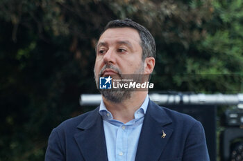 2024-06-27 - Matteo Salvini, Minister of Infrastructure and Transport - RECEPTION FOR THE AMERICAN INDEPENDENCE DAY - NEWS - POLITICS