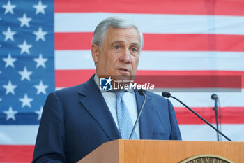 2024-06-27 - Antonio Tajani, Minister of Foreign Affairs and International Cooperation - RECEPTION FOR THE AMERICAN INDEPENDENCE DAY - NEWS - POLITICS