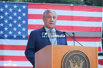 2024-06-27 - Antonio Tajani, Minister of Foreign Affairs and International Cooperation - RECEPTION FOR THE AMERICAN INDEPENDENCE DAY - NEWS - POLITICS