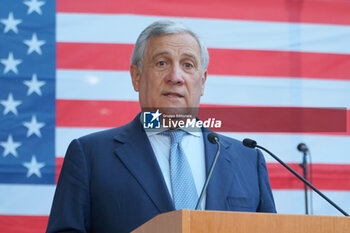 2024-06-27 - Antonio Tajani, Minister of Foreign Affairs and International Cooperation - RECEPTION FOR THE AMERICAN INDEPENDENCE DAY - NEWS - POLITICS