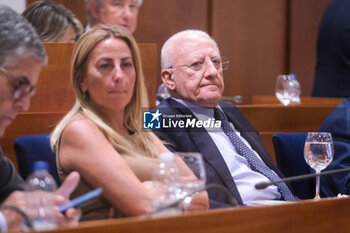 2024-07-08 - Extraordinary session of the Campania Council to vote on the request for the referendum to abrogate the differentiated autonomy in photo Vincenzo De Luca - CAMPANIA COUNCIL, EQUEST FOR THE REFERENDUM TO ABROGATE THE DIFFERENTIATED AUTONOMY  - NEWS - POLITICS