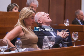 2024-07-08 - Extraordinary session of the Campania Council to vote on the request for the referendum to abrogate the differentiated autonomy in photo Vincenzo De Luca - CAMPANIA COUNCIL, EQUEST FOR THE REFERENDUM TO ABROGATE THE DIFFERENTIATED AUTONOMY  - NEWS - POLITICS