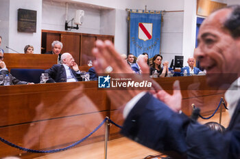 2024-07-08 - Extraordinary session of the Campania Council to vote on the request for the referendum to abrogate the differentiated autonomy in photo Vincenzo De Luca - CAMPANIA COUNCIL, EQUEST FOR THE REFERENDUM TO ABROGATE THE DIFFERENTIATED AUTONOMY  - NEWS - POLITICS