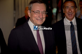 2024-09-12 - Mario Draghi President of the European Central Bank and Beppe Sala Mayor of Milan - MARIO DRAGHI GUEST AND INTERVIEW AT THE TIME OF WOMEN 2024 IN TRIENNALE - NEWS - POLITICS