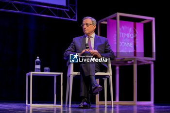 2024-09-12 - Mario Draghi President of the European Central Bank on the stage of Tempo Donne 2024 at the Triennale - MARIO DRAGHI GUEST AND INTERVIEW AT THE TIME OF WOMEN 2024 IN TRIENNALE - NEWS - POLITICS