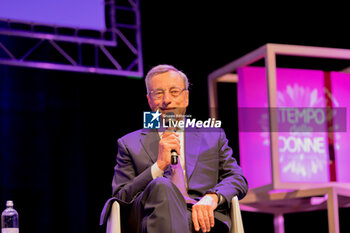 2024-09-12 - Mario Draghi President of the European Central Bank on the stage of Tempo Donne 2024 at the Triennale - MARIO DRAGHI GUEST AND INTERVIEW AT THE TIME OF WOMEN 2024 IN TRIENNALE - NEWS - POLITICS