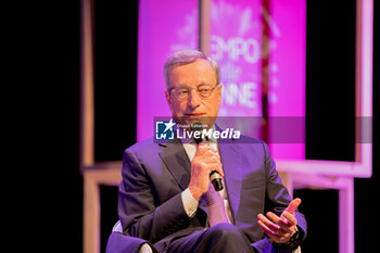 2024-09-12 - Mario Draghi President of the European Central Bank on the stage of Tempo Donne 2024 at the Triennale - MARIO DRAGHI GUEST AND INTERVIEW AT THE TIME OF WOMEN 2024 IN TRIENNALE - NEWS - POLITICS