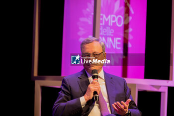 2024-09-12 - Mario Draghi President of the European Central Bank on the stage of Tempo Donne 2024 at the Triennale - MARIO DRAGHI GUEST AND INTERVIEW AT THE TIME OF WOMEN 2024 IN TRIENNALE - NEWS - POLITICS