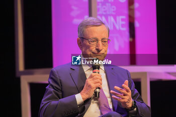 2024-09-12 - Mario Draghi President of the European Central Bank on the stage of Tempo Donne 2024 at the Triennale - MARIO DRAGHI GUEST AND INTERVIEW AT THE TIME OF WOMEN 2024 IN TRIENNALE - NEWS - POLITICS