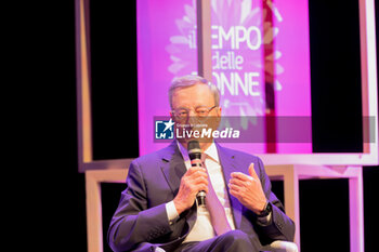 2024-09-12 - Mario Draghi President of the European Central Bank on the stage of Tempo Donne 2024 at the Triennale - MARIO DRAGHI GUEST AND INTERVIEW AT THE TIME OF WOMEN 2024 IN TRIENNALE - NEWS - POLITICS