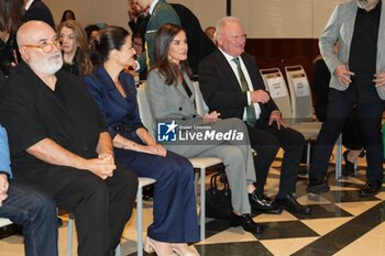 2024-10-17 - Spanish Queen Letizia during Mental Health World Day 2024 in Madrid on Thursday, 17 October 2024. Cordon Press - LA REINA LERIZIA ASISTE A ACTO CON MOTIVO DE DIA DE LA SALUD MENTAL EN MADRID - NEWS - POLITICS