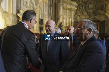 2024-10-17 - The Minister of Justice of the Meloni government, Carlo Nordio, in Naples for the conference Legal and social scenarios of gender violence: from repression to perception and prevention of the phenomenon conference organised by the Court of Appeal of Naples and the Attorney General's Office - CARLO NORDIO IN NAPLES  - NEWS - POLITICS