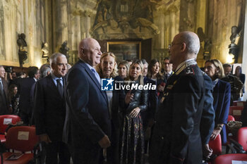 2024-10-17 - The Minister of Justice of the Meloni government, Carlo Nordio, in Naples for the conference Legal and social scenarios of gender violence: from repression to perception and prevention of the phenomenon conference organised by the Court of Appeal of Naples and the Attorney General's Office - CARLO NORDIO IN NAPLES  - NEWS - POLITICS