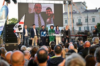 2024-06-03 - Rappresentanti di Lista Coalizione Centro Destra - CHIUSURA CAMPAGNA ELETTORALE GAVINO MARIOTTI SINDACO SASSARI - REPORTAGE - POLITICS