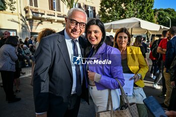 2024-06-03 - Giancarlo Carta e Maria Giovanna Cherchi - CHIUSURA CAMPAGNA ELETTORALE GAVINO MARIOTTI SINDACO SASSARI - REPORTAGE - POLITICS